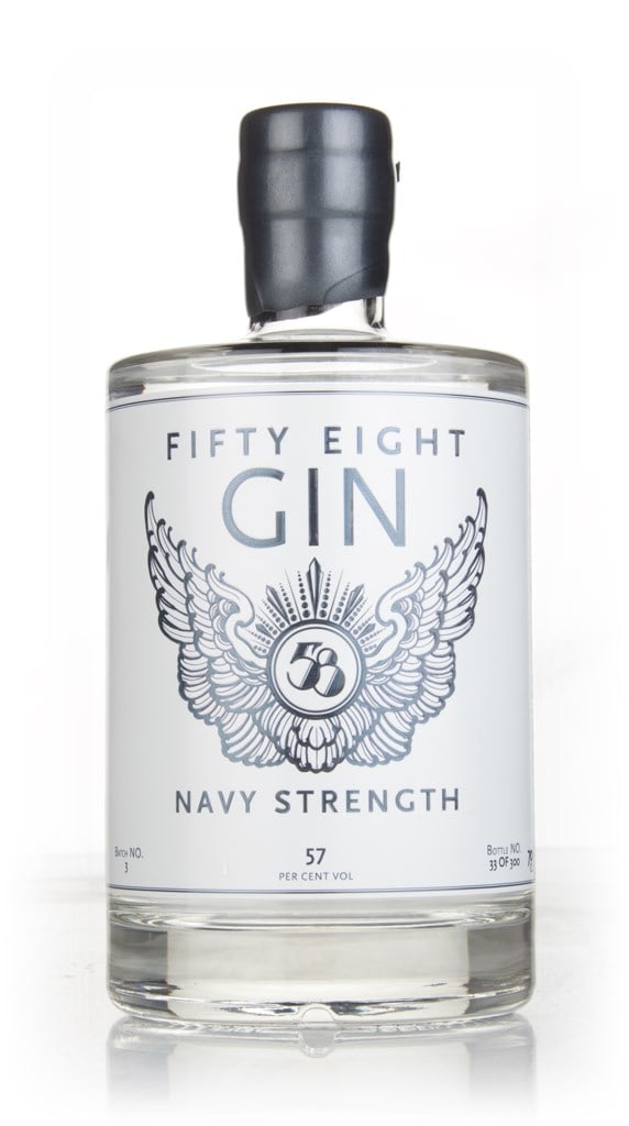 Fifty Eight Navy Strength Gin 70cl product image