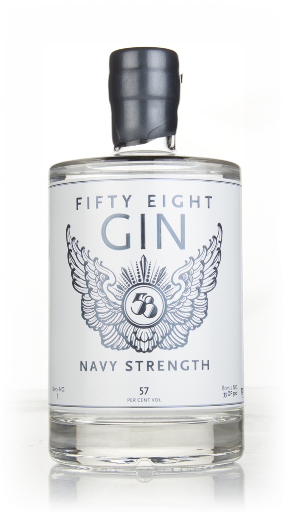 Fifty Eight Navy Strength Gin 70cl product image