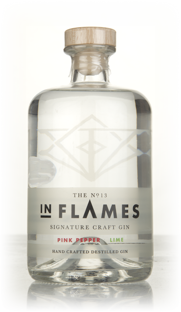 In Flames Pink Pepper & Lime Gin 70cl product image