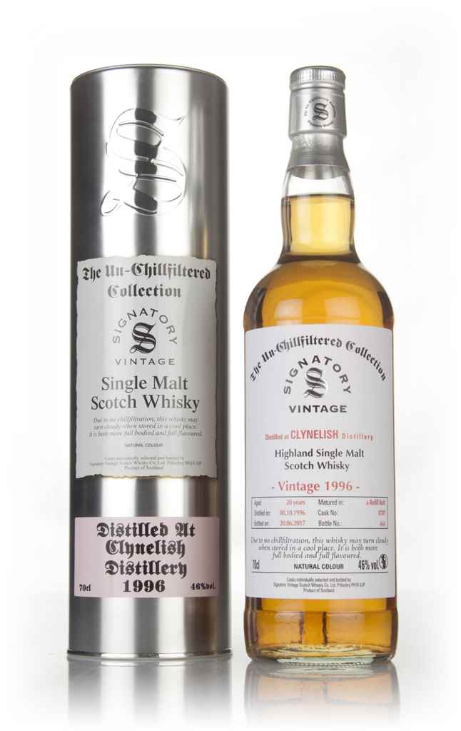 Clynelish 20 Year Old 1996 (cask 8787) - Un-Chillfiltered Collection (Signatory) 70cl product image