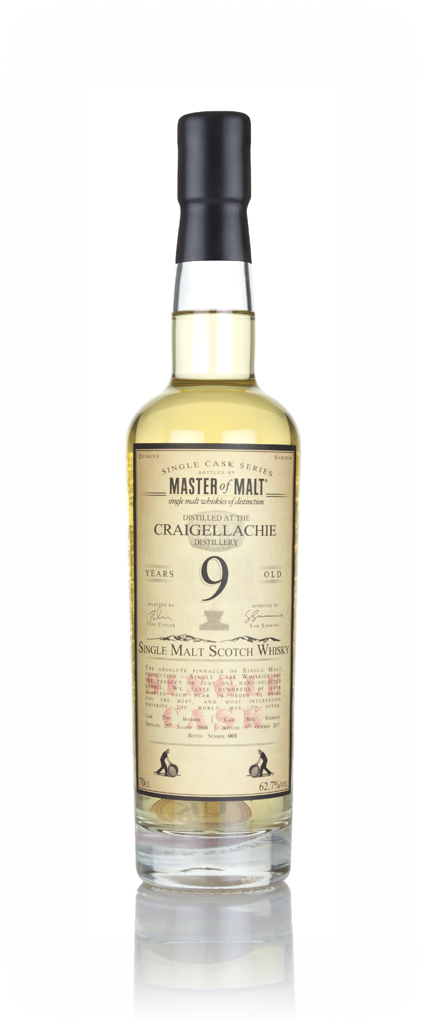 Craigellachie 9 Year Old 2008 - Single Cask (Master of Malt) 70cl product image