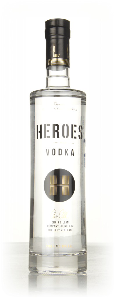 Heroes Vodka 70cl product image