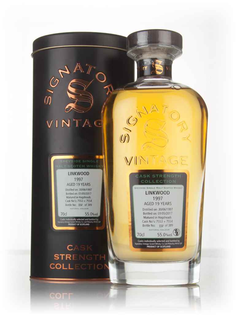 Linkwood 19 Year Old 1997 (cask 7553 & 7554) - Cask Strength Collection (Signatory) 70cl product image