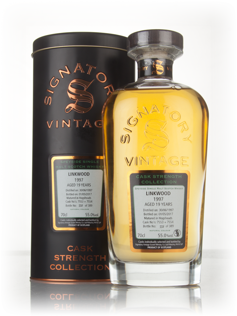 Linkwood 19 Year Old 1997 (cask 7553 & 7554) - Cask Strength Collection (Signatory) 70cl product image