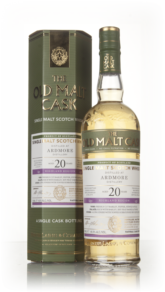 Ardmore 20 Year Old 1996 (cask 13770) - Old Malt Cask (Hunter Laing) 70cl product image