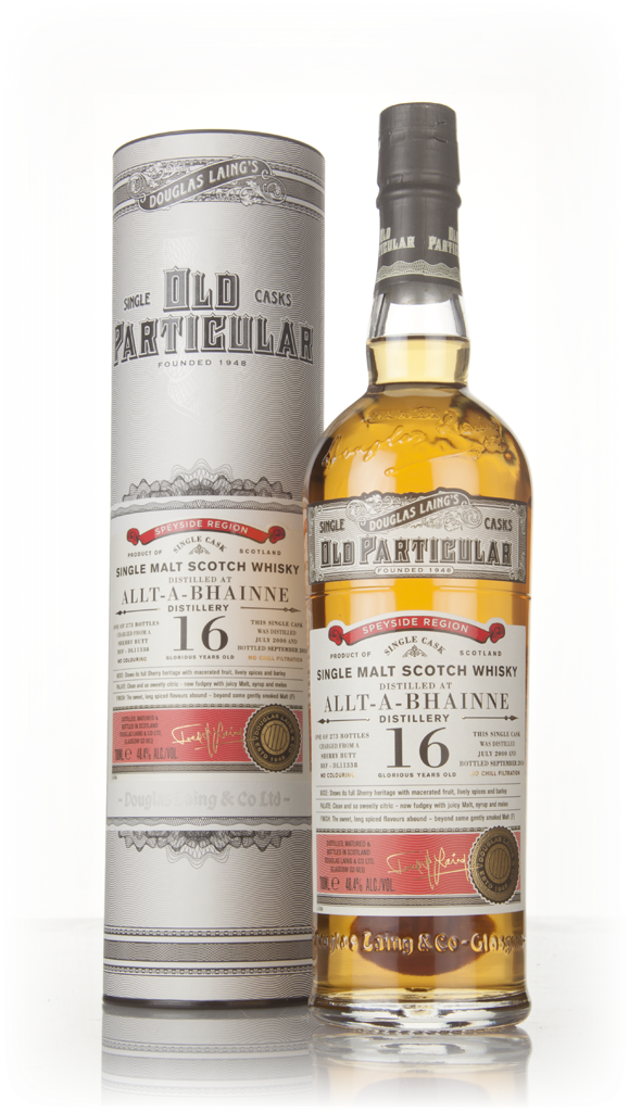 Allt-á-Bhainne 16 Year Old 2000 (cask 11338) - Old Particular (Douglas Laing) 70cl product image