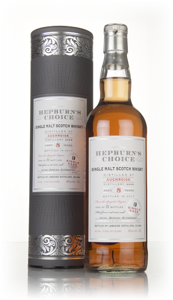 Auchroisk 8 Year Old 2009 - Hepburn's Choice (Langside) 70cl product image