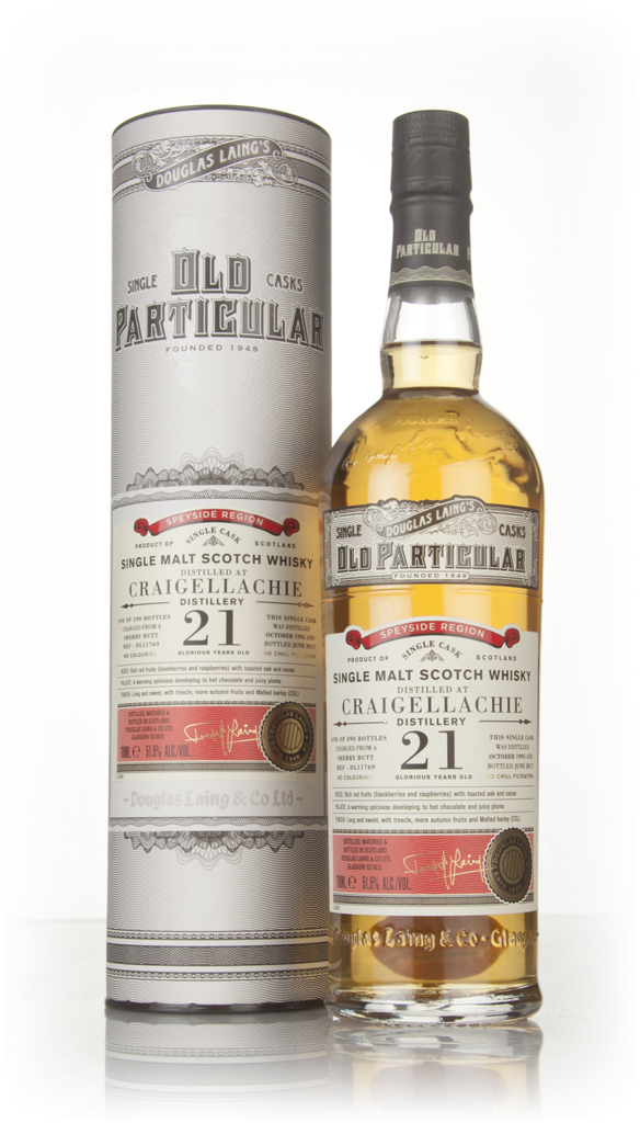 Craigellachie 21 Year Old 1995 (cask 11769) - Old Particular (Douglas Laing) 70cl product image