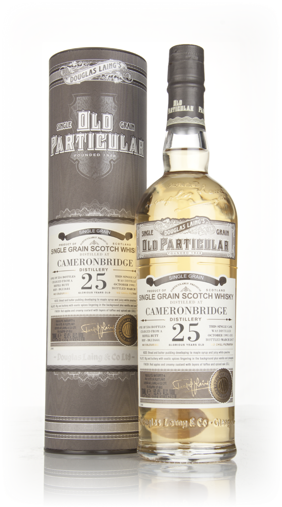 Cameronbridge 25 Year Old 1991 (cask 11644) - Old Particular (Douglas Laing) 70cl product image