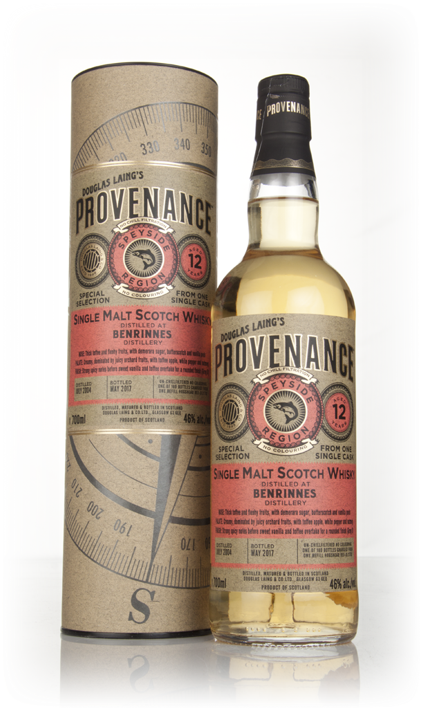 Benrinnes 12 Year Old 2004 (cask 11787) - Provenance (Douglas Laing) 70cl product image