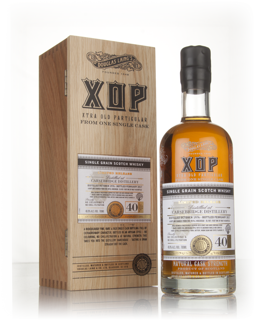 Carsebridge 40 Year Old 1976 (cask 11587) - Xtra Old Particular (Douglas Laing) 70cl product image