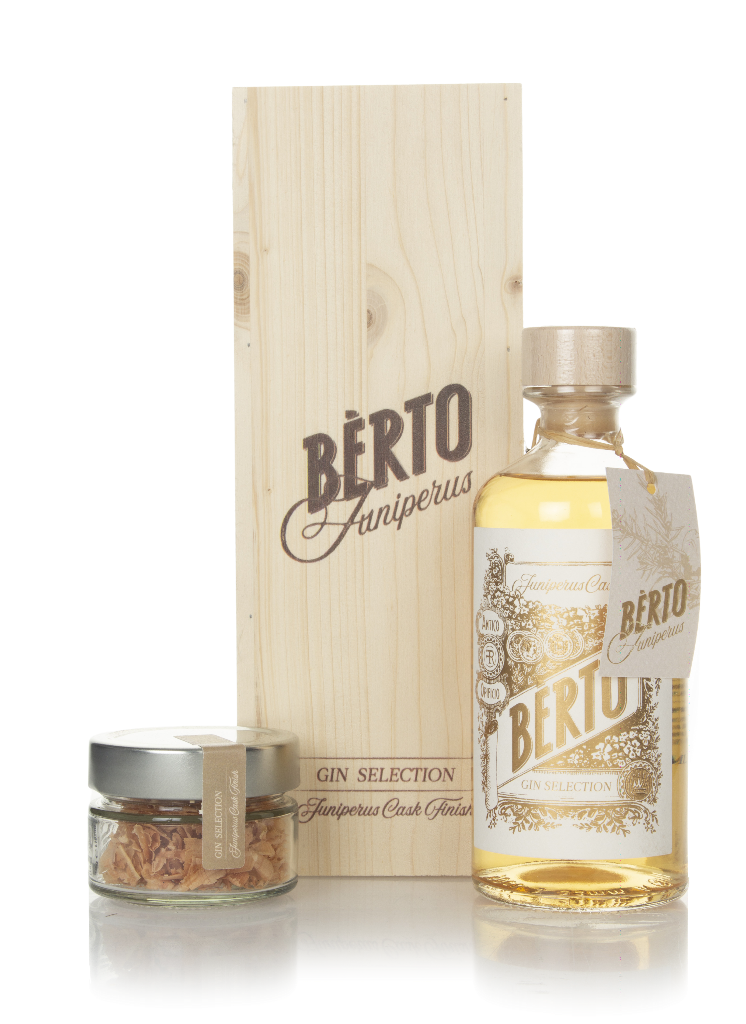 Quaglia Gin Bèrto Juniperus Cask Finish 50cl product image