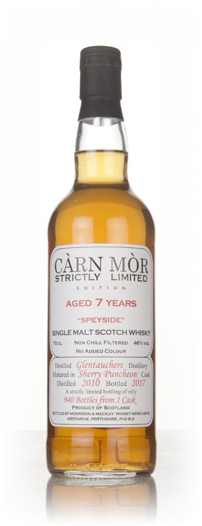Glentauchers 7 Year Old 2010 - Strictly Limited (Càrn Mòr) 70cl product image