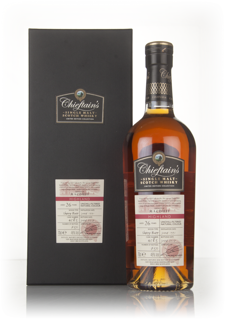 Macduff 26 Year Old 1991 (cask 4583) - Chieftain's (Ian Macleod) 70cl product image