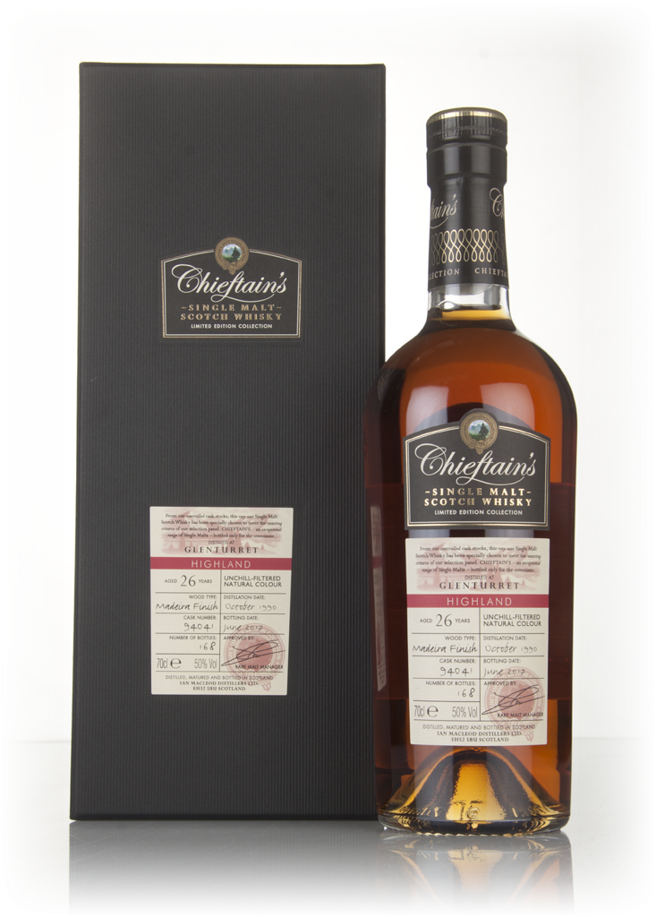 Glenturret 26 Year Old 1990 (cask 94041) - Chieftain's (Ian Macleod) 70cl product image