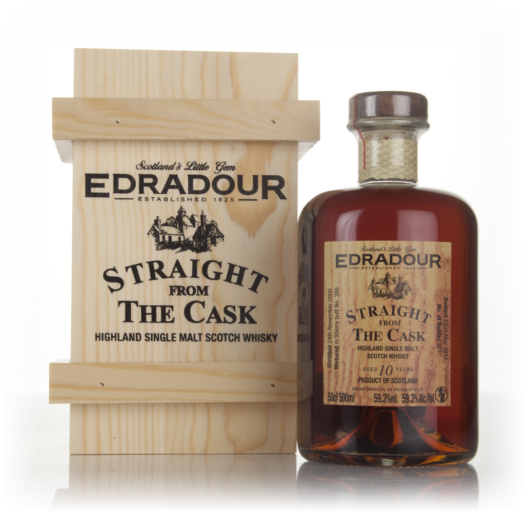 Edradour 10 Year Old 2006 (cask 386) - Straight From The Cask 50cl product image