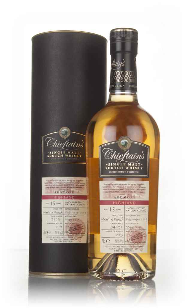 Ardmore 15 Year Old 2002 (cask 94091) - Chieftain's (Ian Macleod) 70cl product image