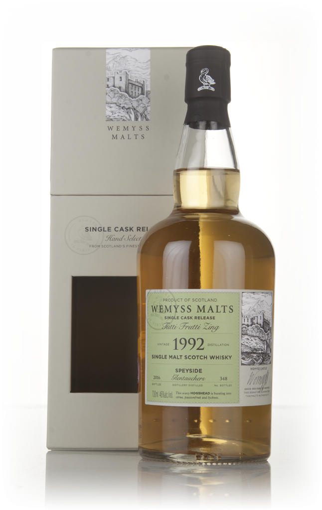 Tutti Frutti Zing 1992 (bottled 2016) - Wemyss Malts (Glentauchers) 70cl product image