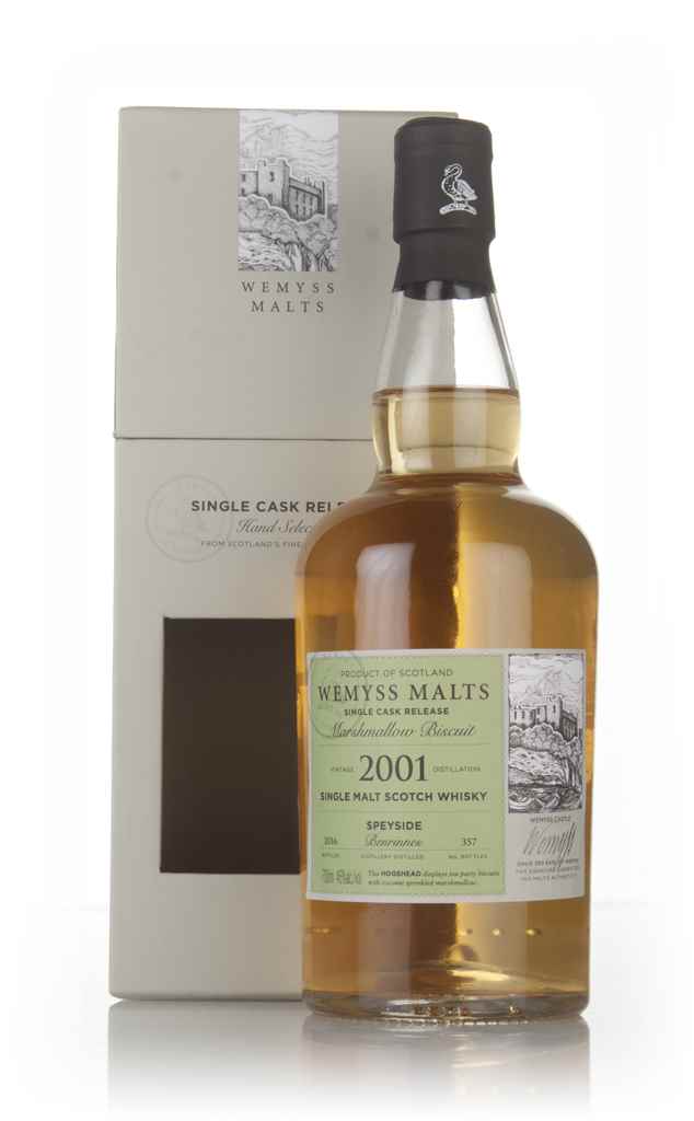 Marshmallow Biscuit 2001 (bottled 2016) - Wemyss Malts (Benrinnes) 70cl product image