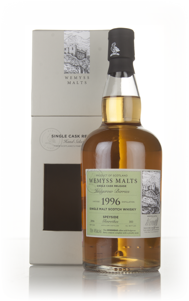 Hedgerow Berries 1996 (bottled 2016) - Wemyss Malts (Glenrothes) 70cl product image