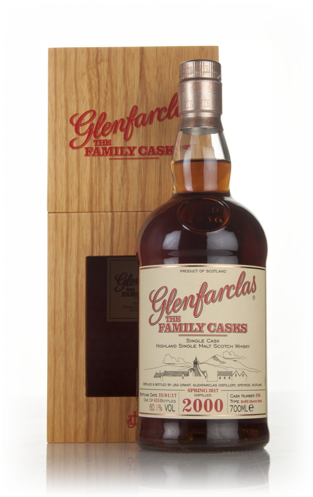 Glenfarclas 2000 (cask 396) Family Cask Spring 2017 Release 70cl product image