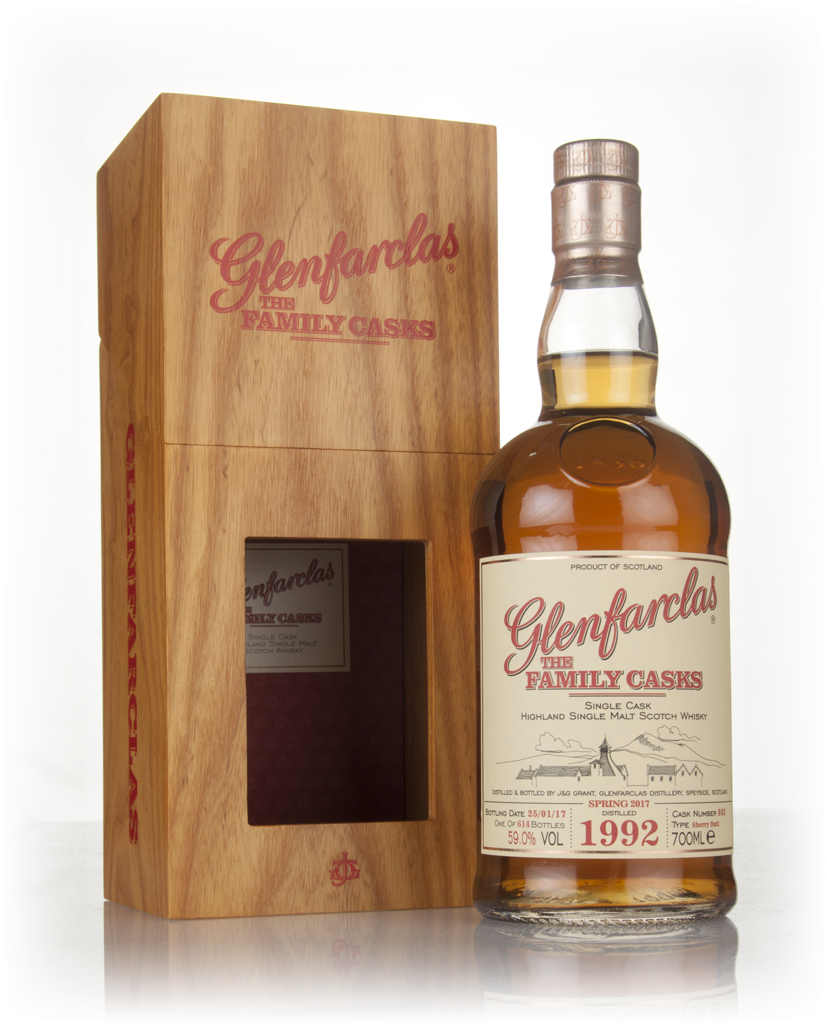 Glenfarclas 1992 (cask 862) Family Cask Spring 2017 Release 70cl product image