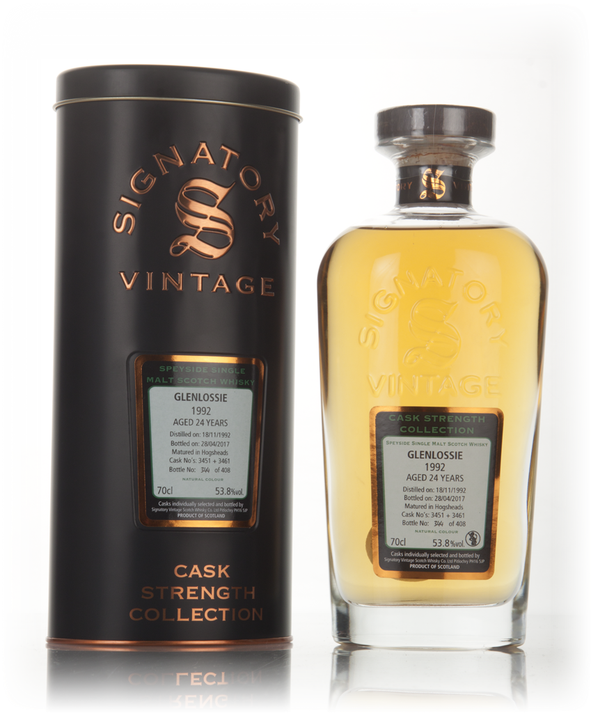 Glenlossie 24 Year Old 1992 (cask 3451 & 3461) - Cask Strength Collection (Signatory) 70cl product image