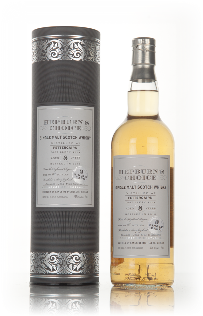 Fettercairn 8 Year Old 2008 - Hepburn's Choice 70cl product image