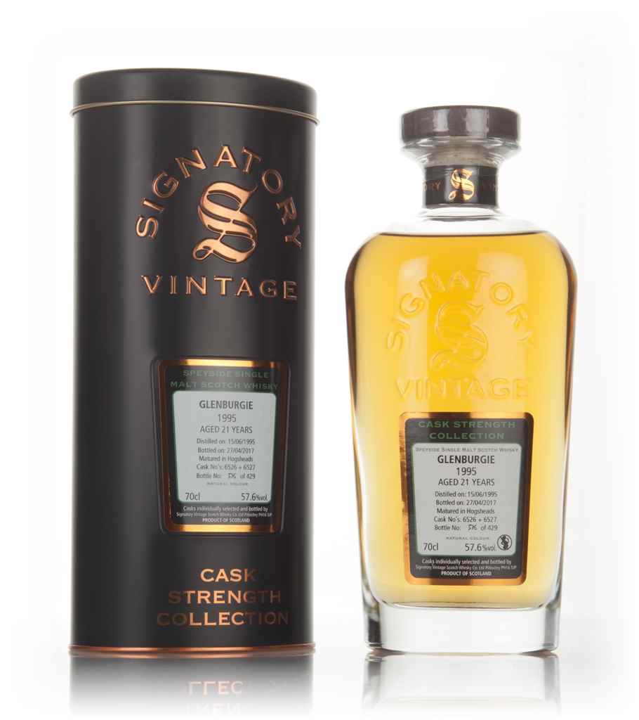 Glenburgie 21 Year Old 1995 (cask 6526 & 6527) - Cask Strength Collection (Signatory) 70cl product image