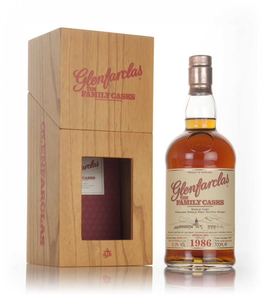 Glenfarclas 1986 (cask 3447) Family Cask Spring 2017 Release 70cl product image