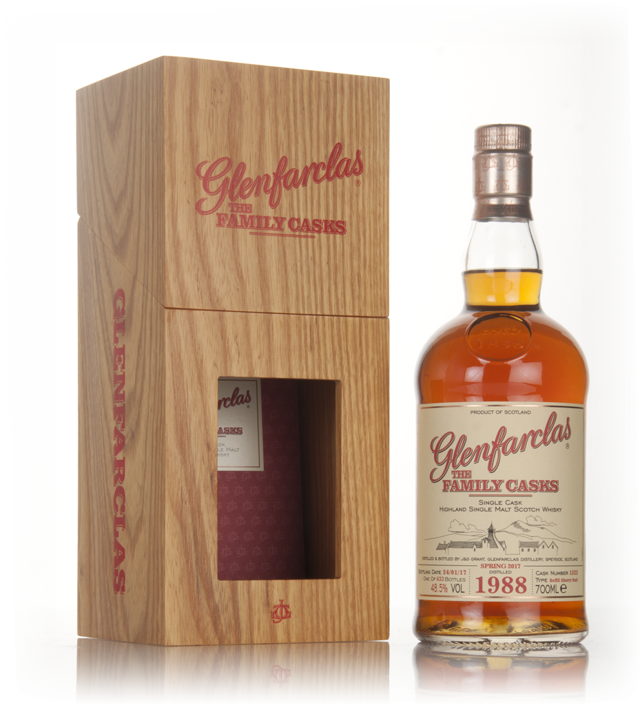 Glenfarclas 1988 (cask 1523) Family Cask Spring 2017 Release 70cl product image