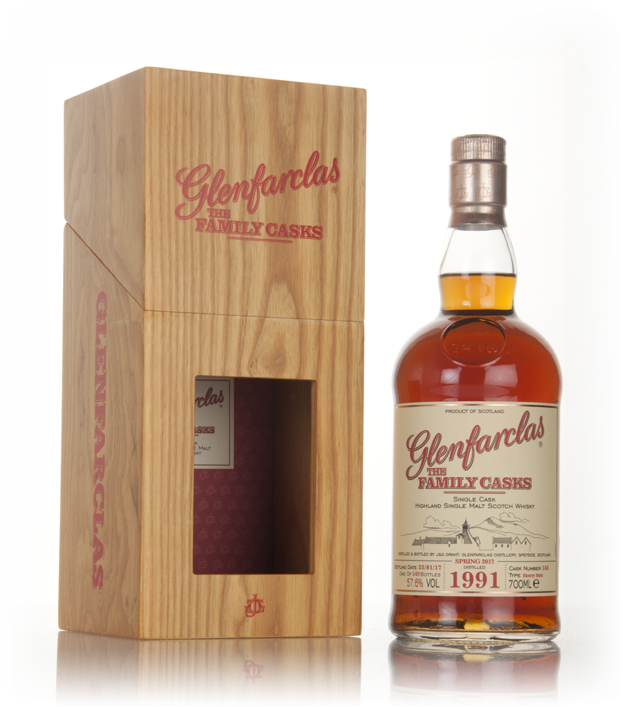 Glenfarclas 1991 (cask 163) Family Cask Spring 2017 Release 70cl product image