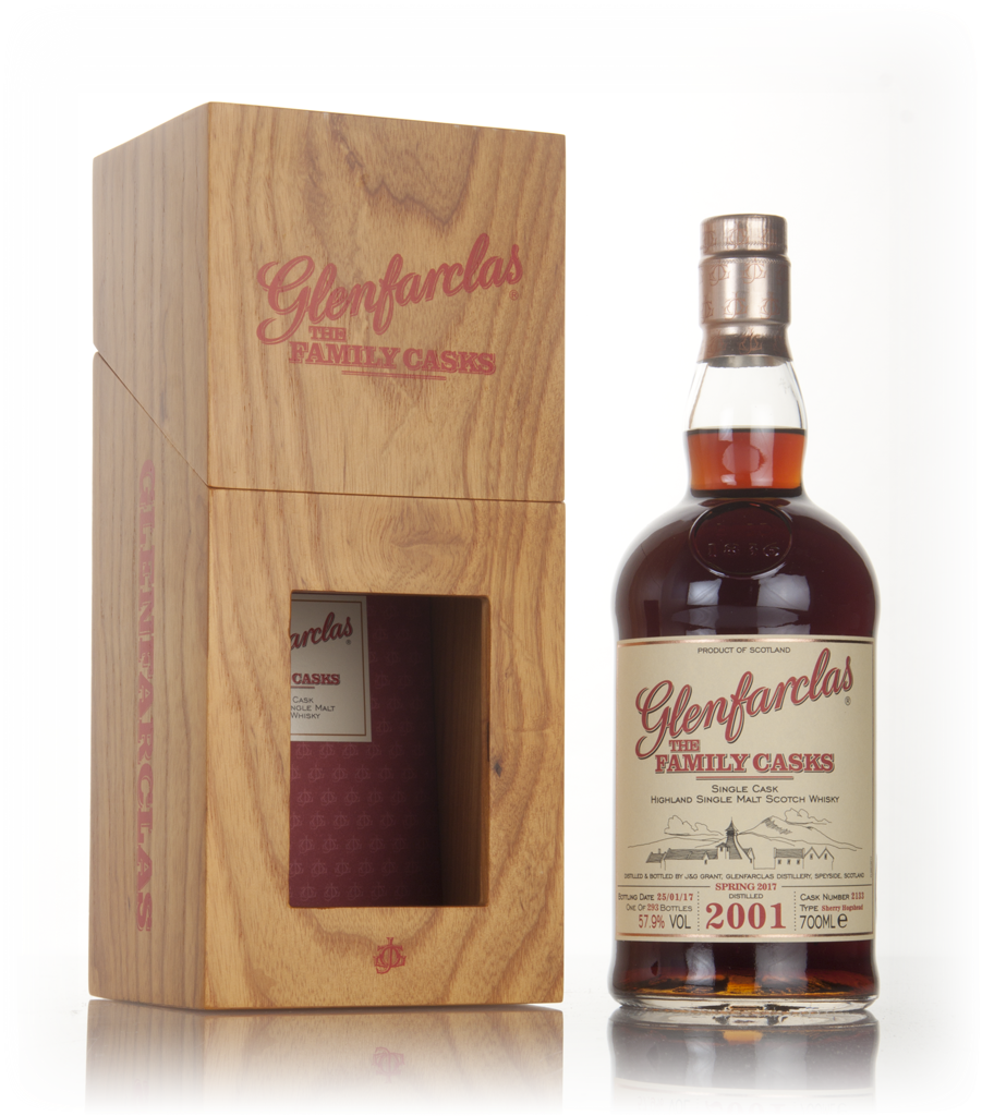 Glenfarclas 2001 (cask 2133) Family Cask Spring 2017 Release 70cl product image