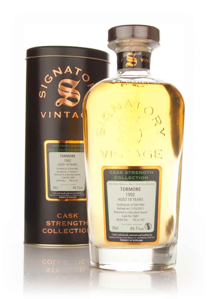Tormore 18 Year Old 1992 Cask 5681 - Cask Strength Collection (Signatory) 70cl product image