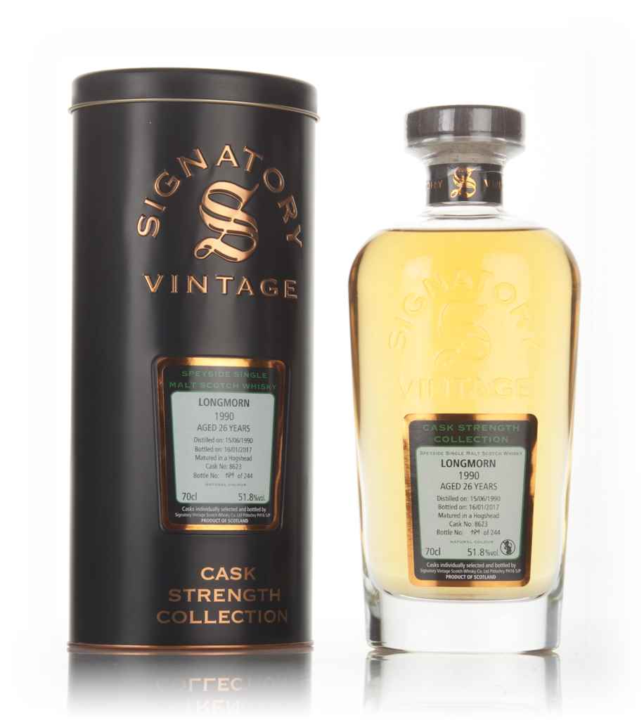 Longmorn 26 Year Old 1990 (cask 8623) - Cask Strength Collection (Signatory) 70cl product image