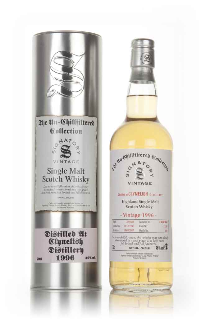 Clynelish 20 Year Old 1996 (casks 11381) - Un-Chillfiltered Collection (Signatory) 70cl product image
