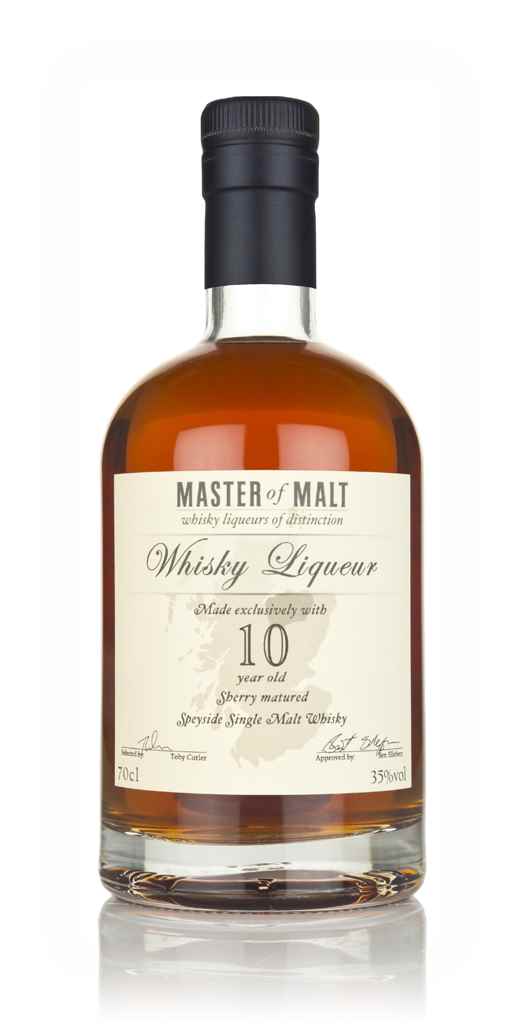 Master of Malt 10 Year Old Speyside Whisky Liqueur 70cl product image