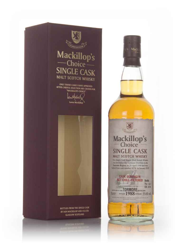 Tormore 26 Year Old 1988 (cask 4176) - Mackillop's Choice 70cl product image