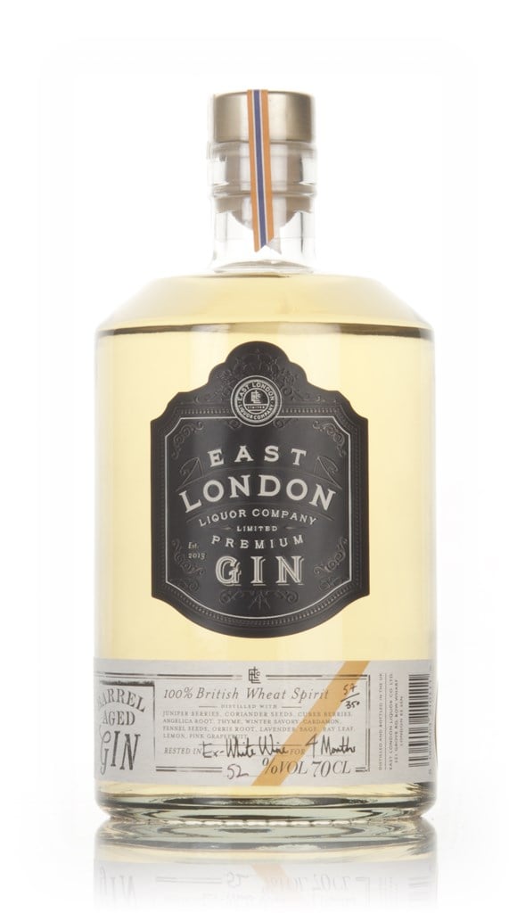 East London Liquor Company Barrel Aged Gin - Ex-White Wine Cask 70cl product image