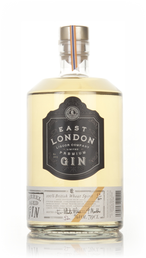 East London Liquor Company Barrel Aged Gin - Ex-White Wine Cask 70cl product image