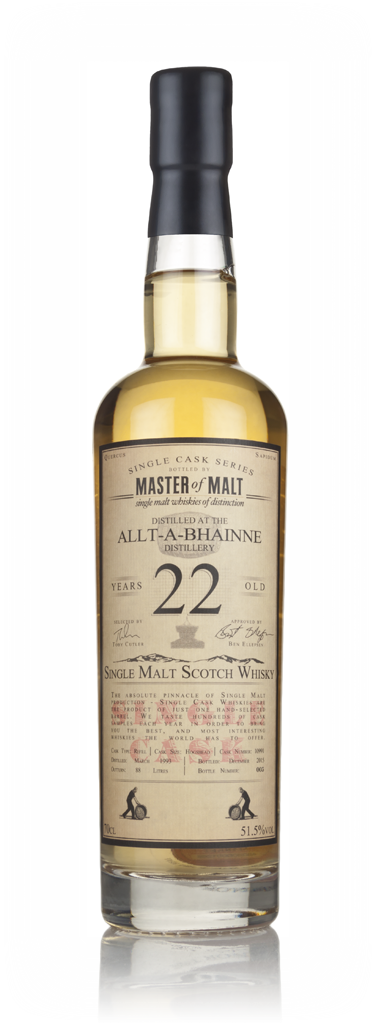 Allt-á-Bhainne 22 Year Old 1993 - Single Cask (Master of Malt) 70cl product image