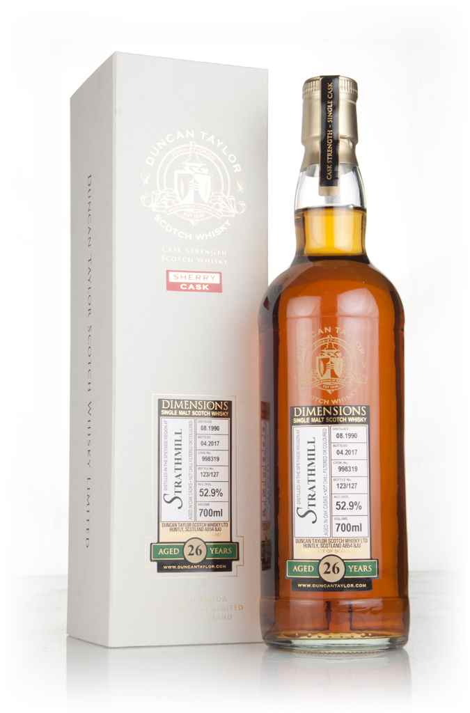 Strathmill 26 Year Old 1990 (cask 998319) - Dimensions (Duncan Taylor) 70cl product image
