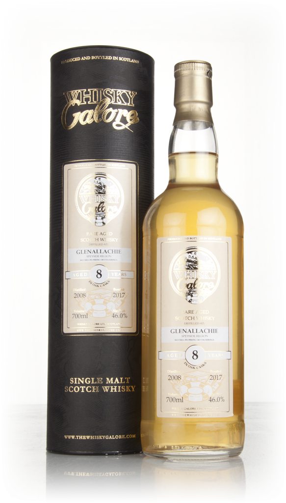 Glenallachie 8 Year Old 2008 (Whisky Galore) 70cl product image