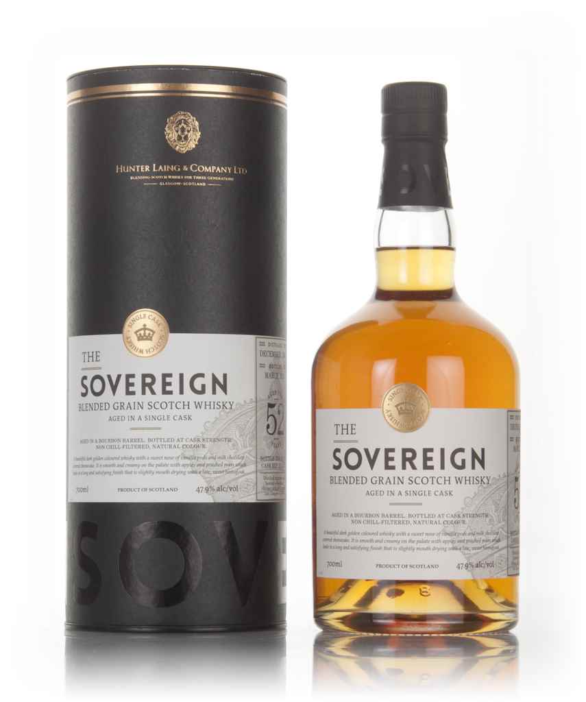 Blended Grain 52 Year Old 1964 (cask 13327) - The Sovereign (Hunter Laing) 70cl product image
