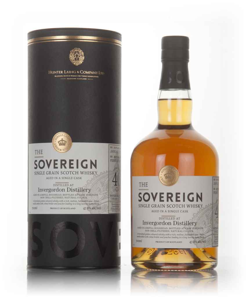 Invergordon 40 Year Old 1977 (cask 13278) - The Sovereign (Hunter Laing) 70cl product image
