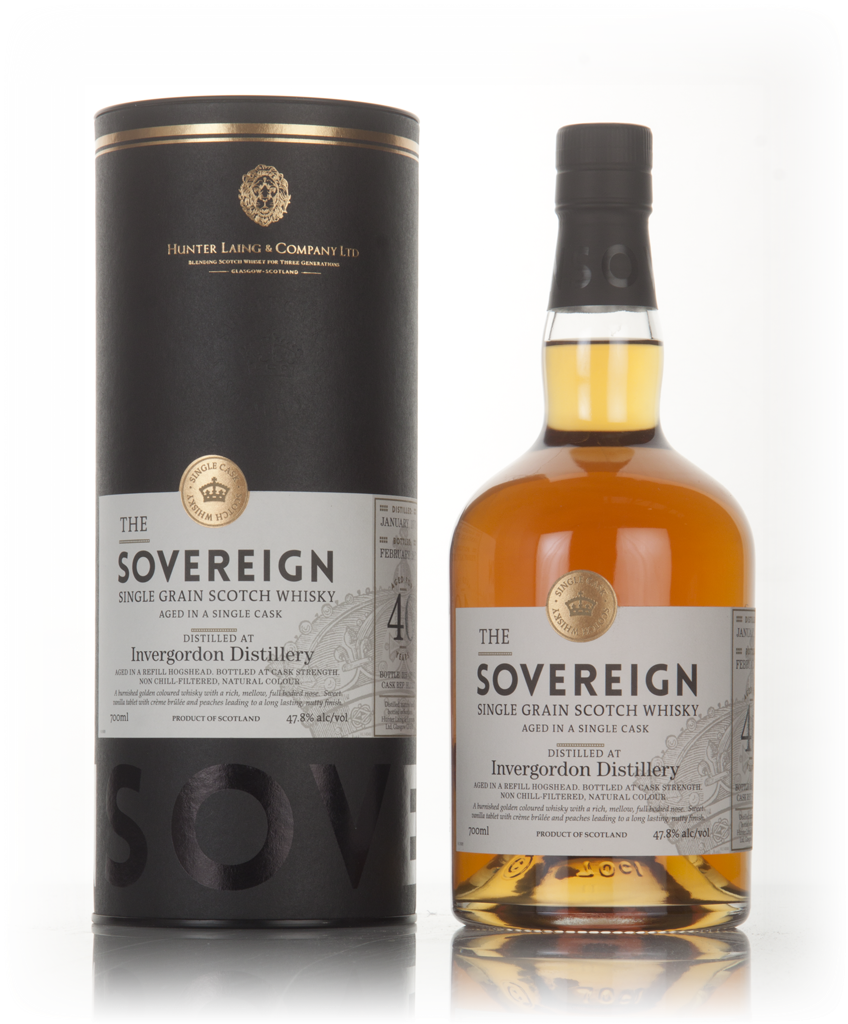 Invergordon 40 Year Old 1977 (cask 13278) - The Sovereign (Hunter Laing) 70cl product image