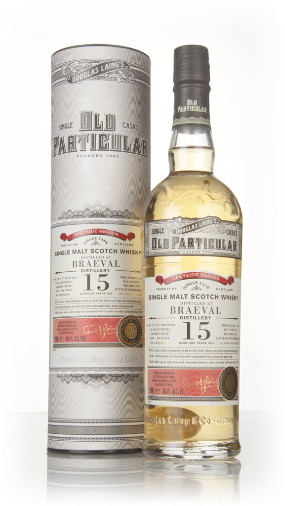 Braeval 15 Year Old 2001 (cask 11562) - Old Particular (Douglas Laing) 70cl product image
