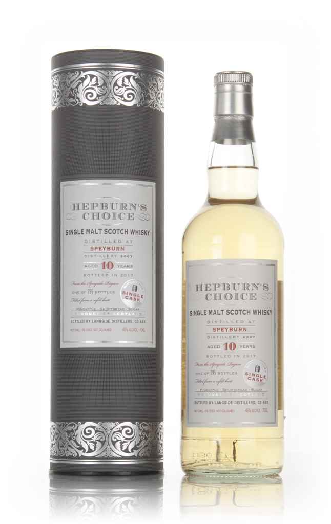 Speyburn 10 Year Old 2007 - Hepburn's Choice (Langside) 70cl product image