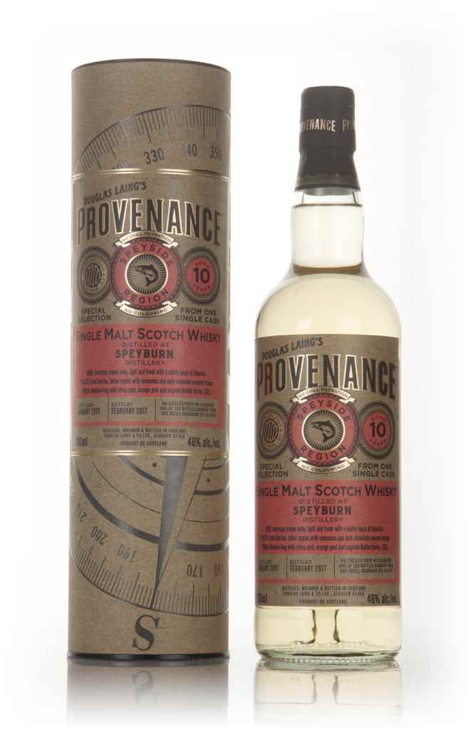 Speyburn 10 Year Old 2007 (cask 11641) - Provenance (Douglas Laing) 70cl product image