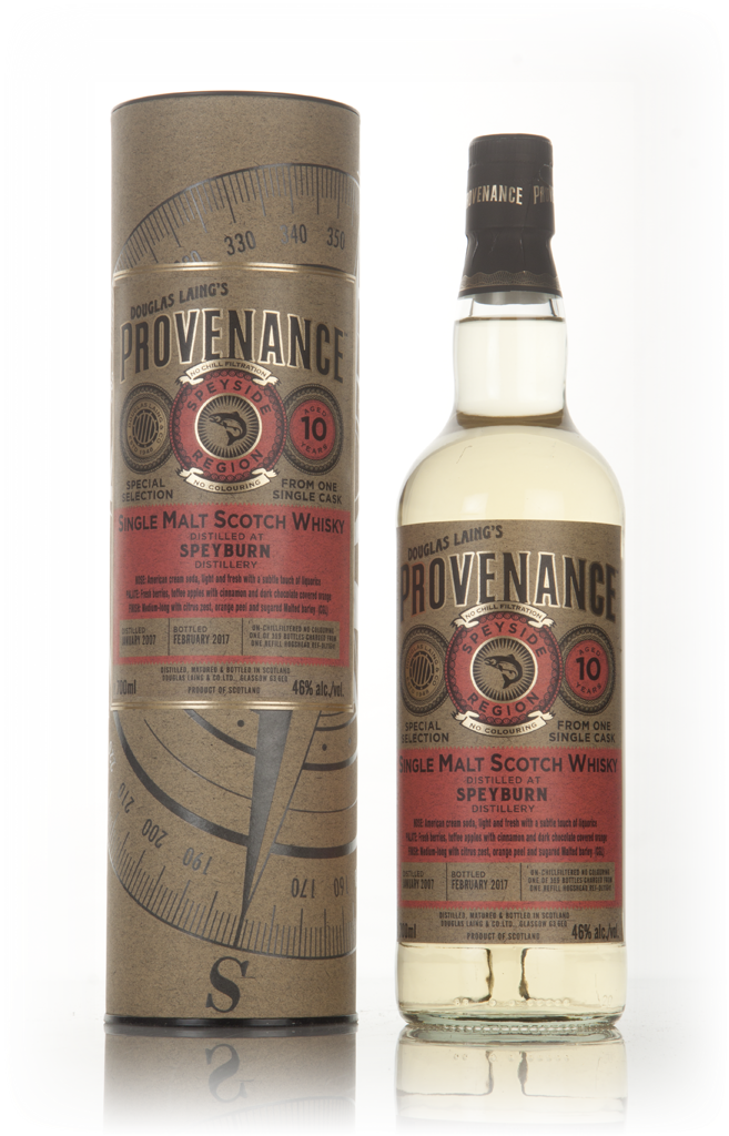 Speyburn 10 Year Old 2007 (cask 11641) - Provenance (Douglas Laing) 70cl product image